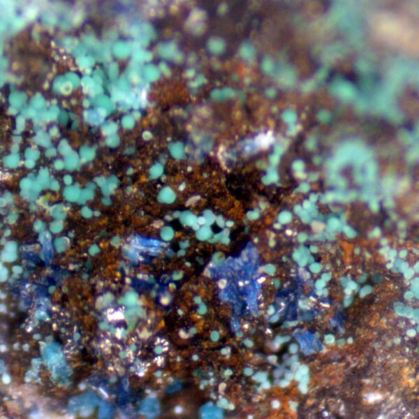 Linarite, Malachite, Anglesite