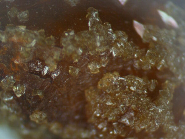 Strengite on quartz