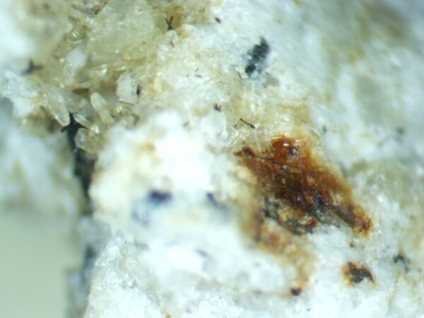 Zircon, Sanidine, Pyroxene