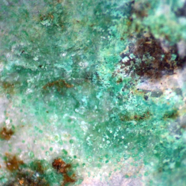 Devilline, posnjakite and brochantite