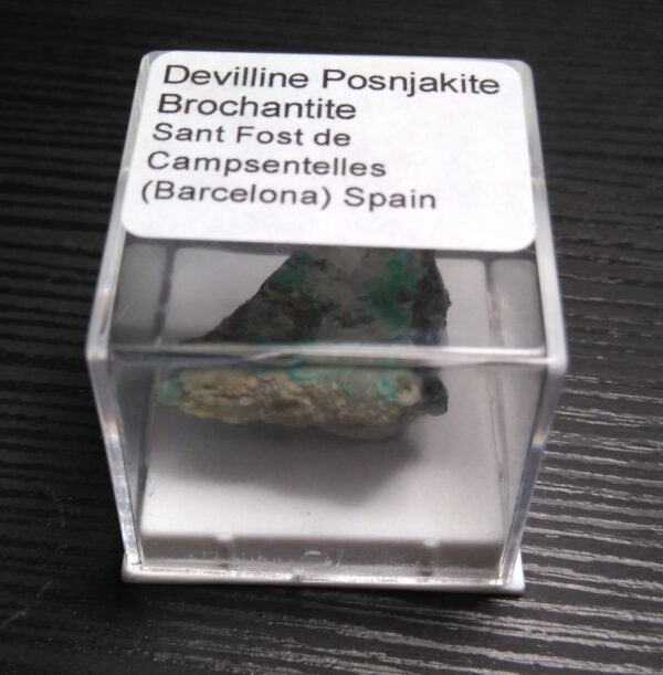 Devilline, posnjakite and brochantite - Image 10