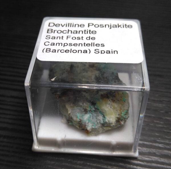 Devilline, posnjakite and brochantite - Image 11