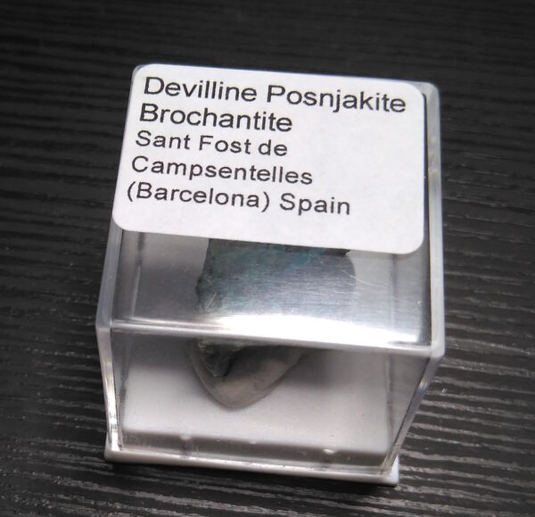 Devilline, posnjakite and brochantite - Image 11