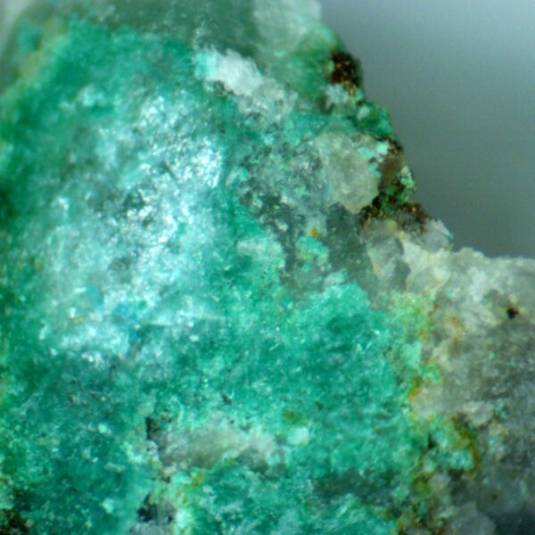 Devilline, posnjakite and brochantite