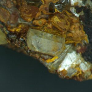 Baryte with goethite