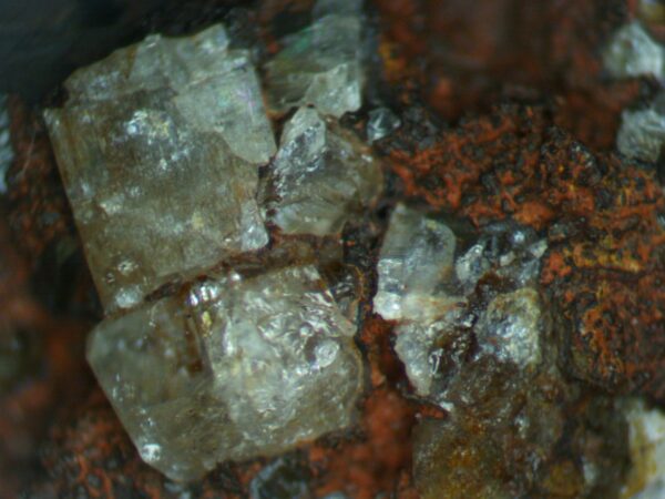 Baryte with goethite