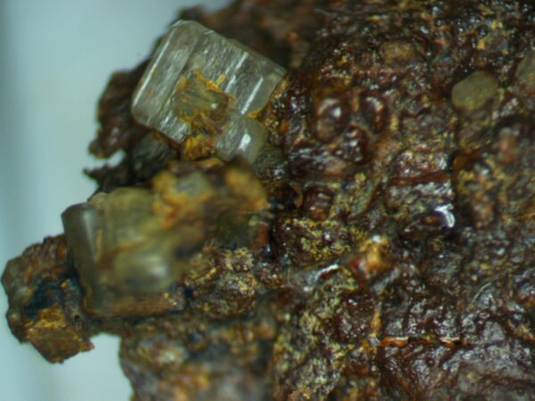 Baryte with goethite