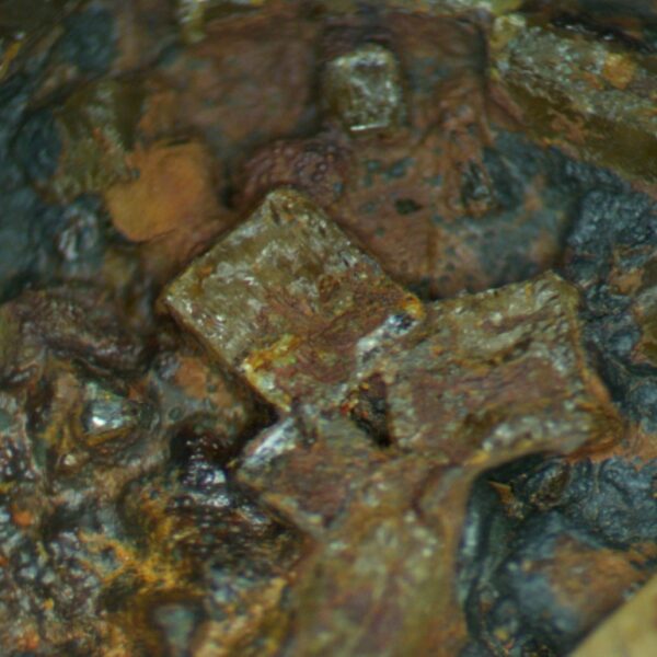 Baryte with goethite