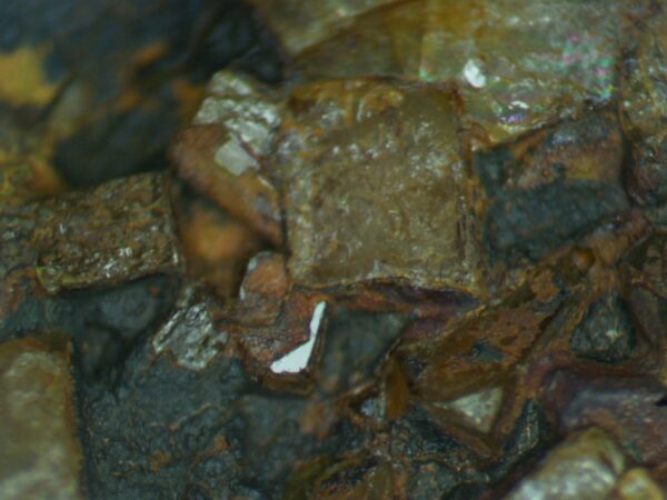 Baryte with goethite