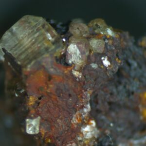 Baryte with goethite