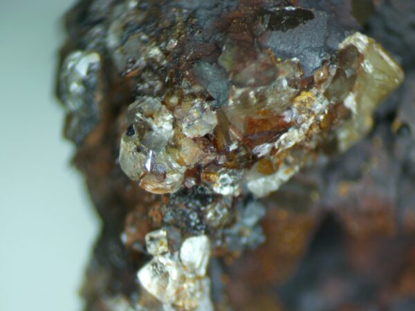 Baryte with goethite