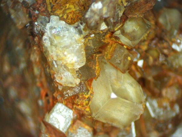 Baryte with goethite