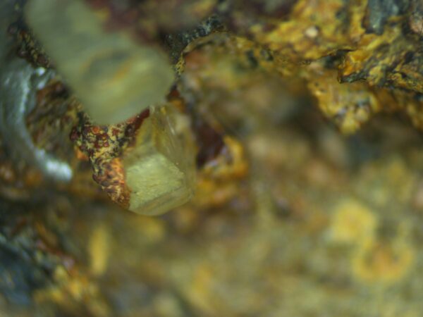 Baryte with goethite