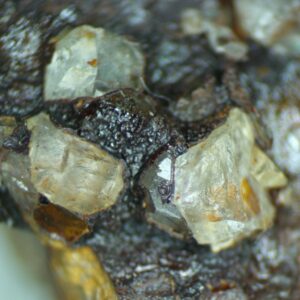 Baryte with goethite