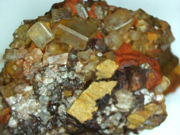 Baryte with goethite