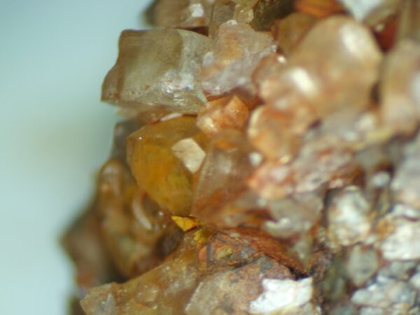 Baryte with goethite