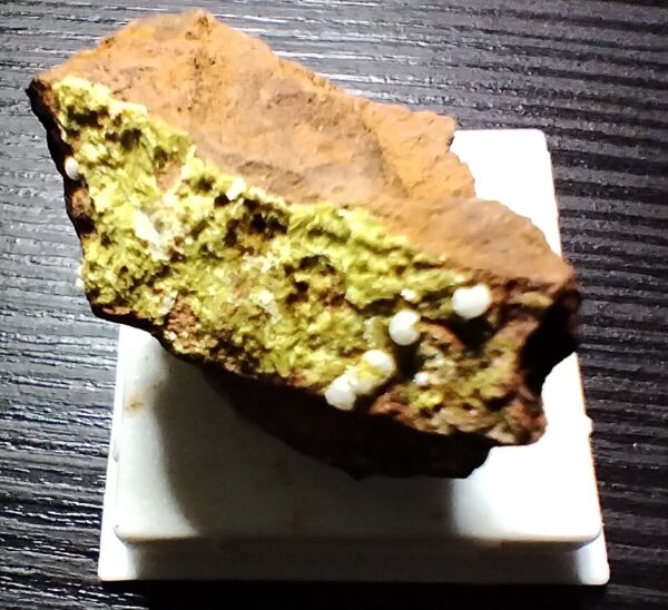 Calcioferrite, Carbonate-rich Fluorapatite