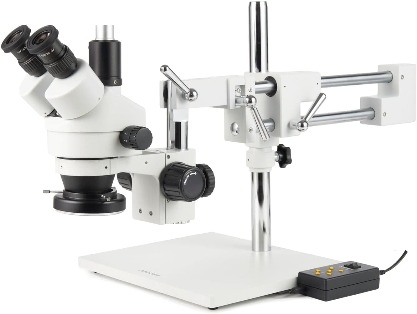 AmScope SM-4TZ-144A Professional Trinocular Stereo Zoom Microscope