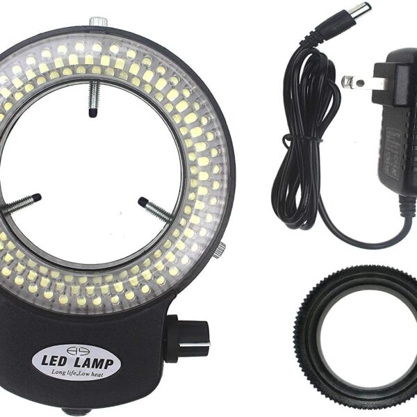 Adjustable 144 LED Ring Light Illuminator for Stereo Microscope (144 LED Ring Light)