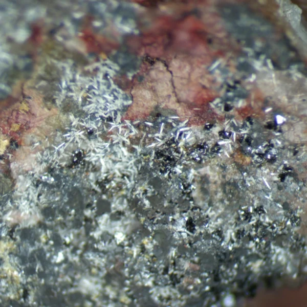 Mimetite, Mottramite and Pyromorphite, Quartz